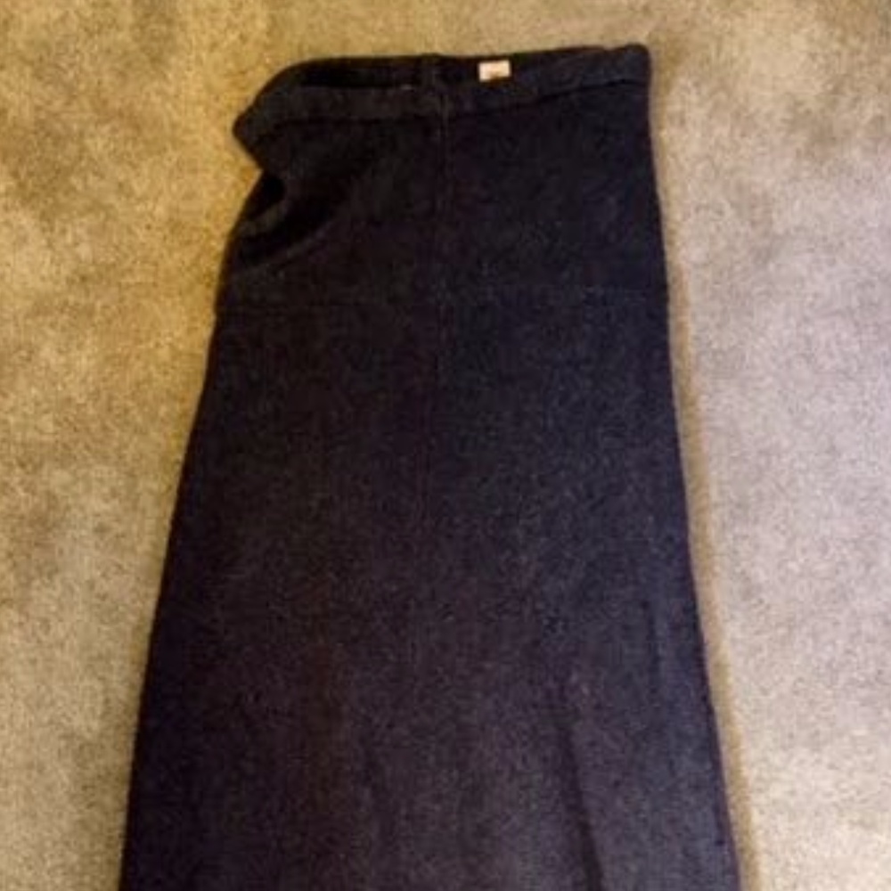 Anthropologie Sleeping on Snow Long Skirt